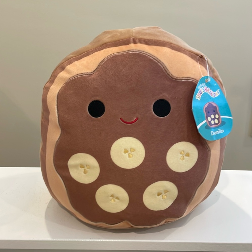 NWT 12” Danilo the Chocolate Banana Toast Squishmallow